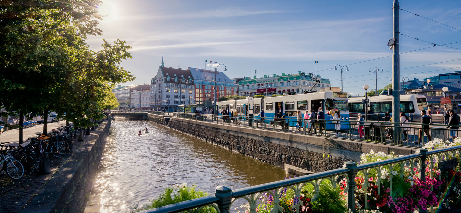 kanal vid central station Göteborg